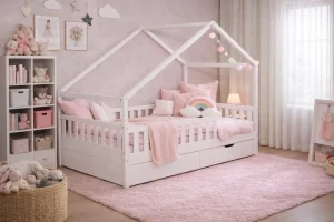 Hausbett - Kinderzimmer Dekoration
