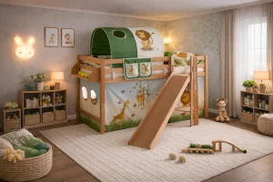 Speilbett - Kinderzimmer Dekoration