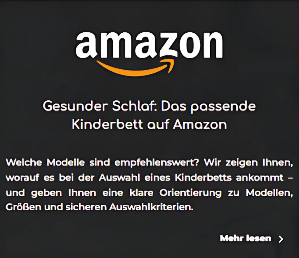 Kinderbett kaufen auf Amazon – welche Modelle sind empfehlenswert